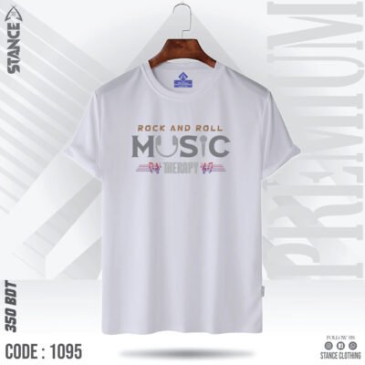 Music Theraphy T-Shirt rock and roll